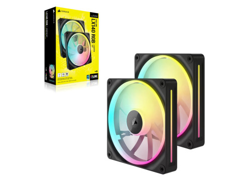 Corsair iCUE LINK LX140 RGB PWM 140mm 2x Fans Starter Kit