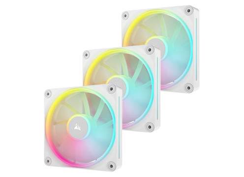 Corsair iCUE LINK LX120 RGB PWM 120mm 3x Fans Starter Kit White