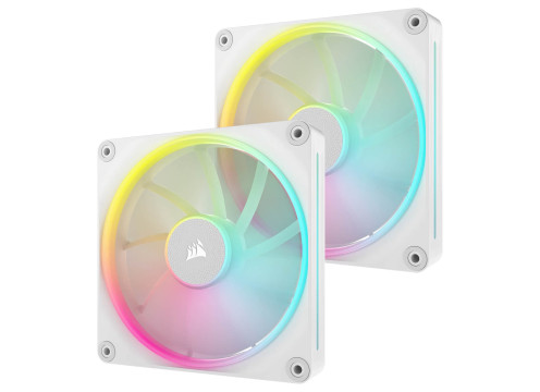 Corsair iCUE LINK LX140 RGB 140mm PWM 2x Fans Starter Kit - White