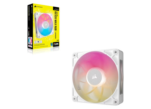 Corsair iCUE LINK RX120 MAX RGB 120mm Fan White