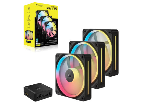 Corsair iCUE LINK LX120-R RGB 120mm PWM Reverse 3xFans