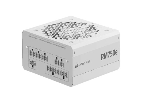 ספק כוח Corsair RM750e 750W ATX 3.1 Gold Fully Modular White