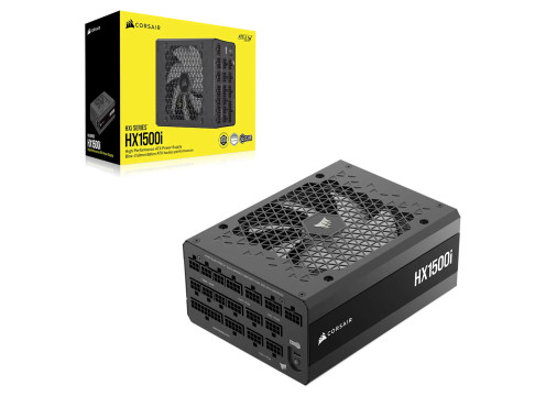 ספק כוח Corsair HX1500i 1500W Ultra-Low Noise ATX 3.1 Platinum Modular