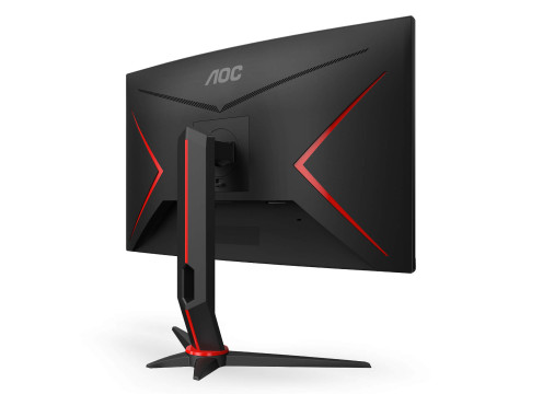 מסך מחשב קעור לגיימינג AOC 27" VA QHD 165Hz 1ms 1500R