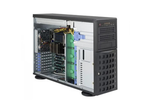 SuperMicro Tower/4U Case 8 HS Redundant 1200W