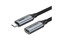 CABLETIME USB-C (M) to USB-C (F) USB3.1Gen2 10Gbps PD100W 0.5m Extension Cable