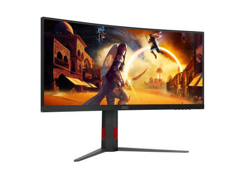 מסך מחשב קעור לגיימינג AOC 34" CU34G4Z VA QHD 240Hz 0.3ms 1500R