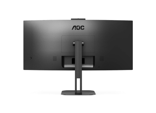 מסך מחשב קעור עם מצלמת רשת AOC 34" VA QHD 100Hz 1ms 1500R