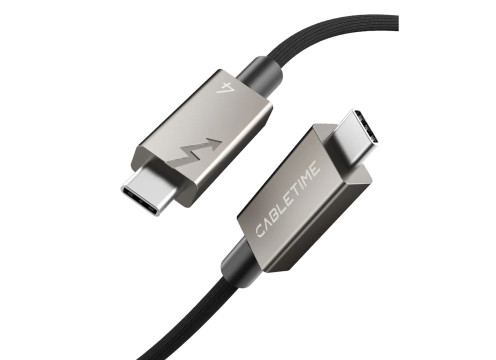 CABLETIME USB-C 4.0 8K/60Hz 40Gbps 240W 1m Cable