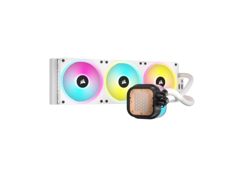Corsair iCUE Link LCD H150i white RGB Performance Liquid CPU Cooler