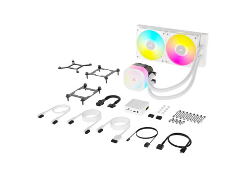 Corsair iCUE LINK TITAN 240 RX RGB AIO Liquid CPU Cooler White