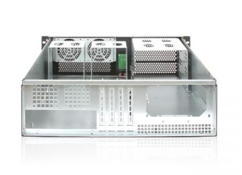 מארז תעשייתי 3U קומפקטי Rackmount ללוחות iStarUSA MicroATX תומך ספק כוח PS2