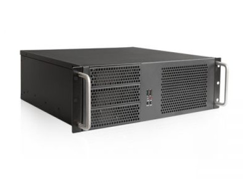 מארז תעשייתי 3U קומפקטי Rackmount ללוחות iStarUSA MicroATX תומך ספק כוח PS2