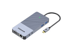 QGeeM 11in1 4K USB-C with PD100W DisplayLink Dock