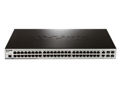 D-Link Switch 48-port 10/100 + 2 SFP + 2 Combo 1000 + L2 Managed