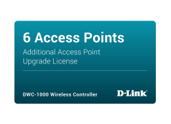 D-Link DWC-1000 Controller License for additional 6 Access Point