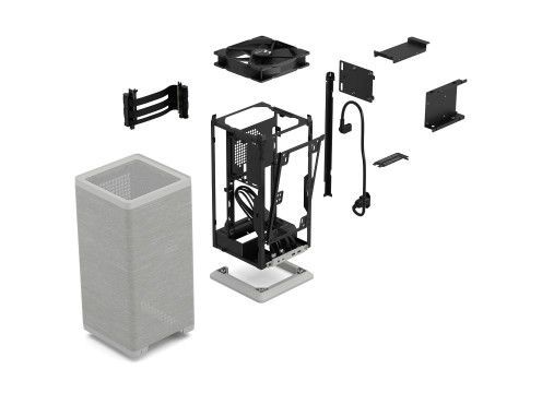 Fractal Design Mood Light Gray Computer Case