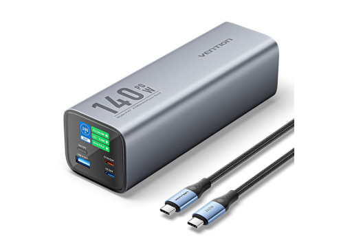 סוללת גיבוי ניידת Vention 27000mAh 140W PD 3.1