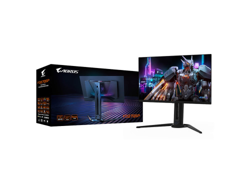 מסך מחשב לגיימינג Gigabyte AORUS 27" OLED QHD 500Hz 0.03ms
