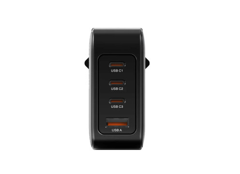 מטען קיר CABLETIME 100W GaN PD3.0 USB (C+C+C+A)