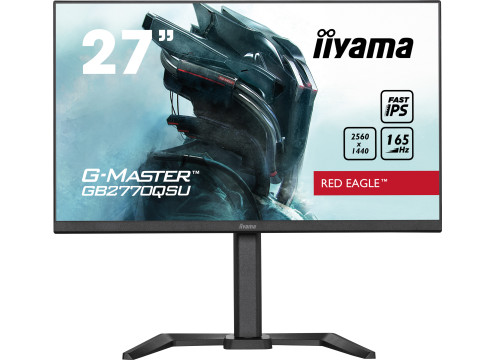 מסך מחשב גיימינג IIYAMA 27" WQHD 165Hz 0.5ms G-Master Gaming IPS
