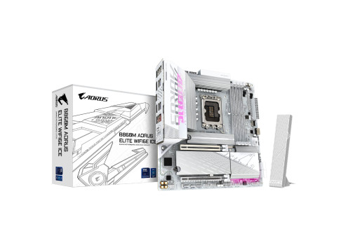 Gigabyte B860M AORUS ELITE WIFI6E ICE