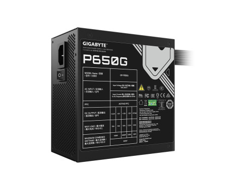Gigabyte PSU 650W Gold 80+ P650G