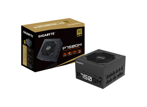 ספק כוח Gigabyte P750GM 750W 80+ Gold Modular