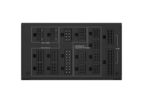 ספק כוח Gigabyte UD1600PM PG5 AI TOP 1600W PCIe 5.0 80+ Platinum Modular