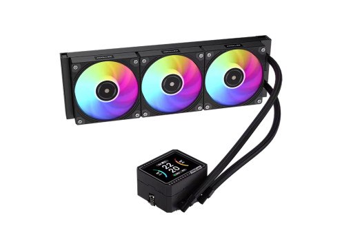 קירור נוזלי למעבד Coolleo ICE Monarch Vision 360 BK