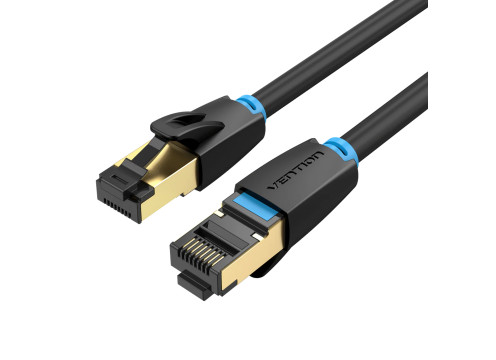 כבל רשת 20 מטר Vention CAT8 SSTP 40Gbps 2000Hz 28AWG 20M Gold
