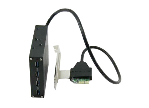 IPPON PCI-E Card USB3.0 4-Ports + 3.5" Bay Kit