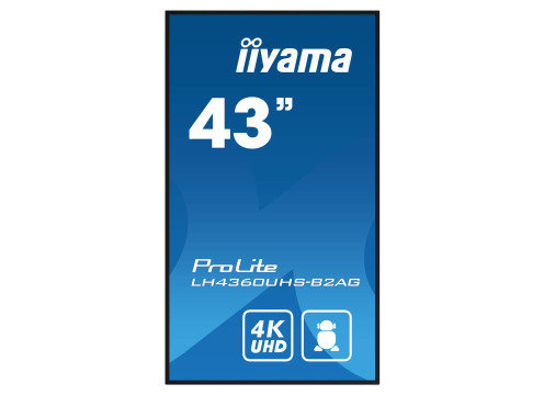 מסך שילוט דיגיטלי IIYAMA 43” ProLite VA 4K Android 24/7