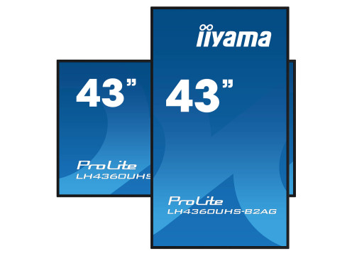 מסך שילוט דיגיטלי IIYAMA 43” ProLite VA 4K Android 24/7