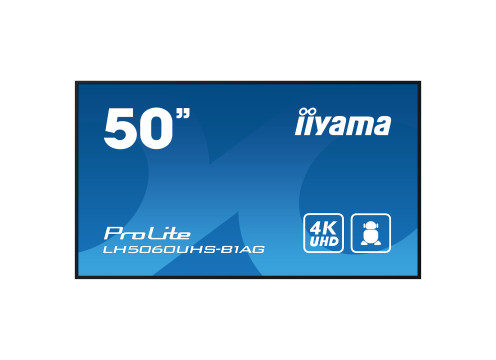 מסך שילוט דיגיטלי IIYAMA 50" ProLite IPS 4K UHD Android 24/7