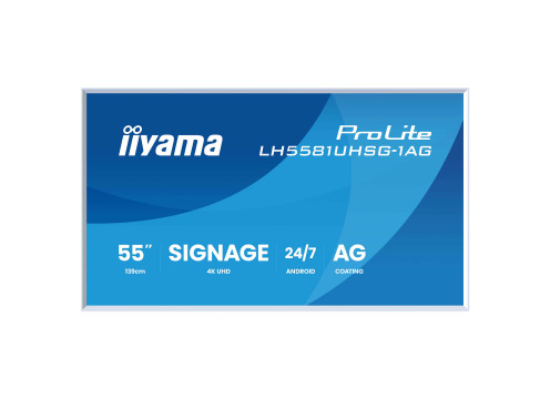 IIYAMA 55” ProLite VA 4K Android 24/7 Professional Digital Signage Display