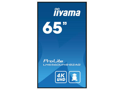 מסך שילוט דיגיטלי IIYAMA 65” ProLite VA 4K Android 24/7