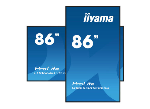 מסך שילוט דיגיטלי IIYAMA 86” ProLite IPS 4K Android 24/7