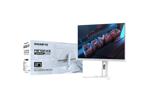 מסך מחשב לגיימינג Gigabyte 27" M27QA-ICE IPS QHD 180Hz 1ms
