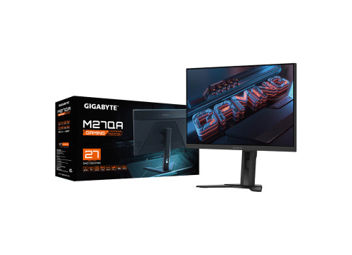 מסך מחשב לגיימינג Gigabyte 27" M27QA IPS QHD 180Hz 1ms