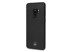 CG Mobile כיסוי קשיח מקרבון (פחמן) לסמסונג גלקסי S9+ בצבע שחור מרצדס רשמי