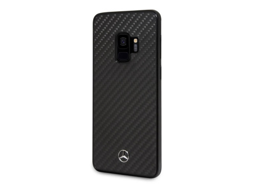 CG Mobile כיסוי קשיח מקרבון (פחמן) לסמסונג גלקסי S9 בצבע שחור מרצדס רשמי