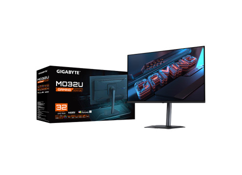 מסך מחשב לגיימינג Gigabyte 31.5" MO32U OLED QHD 165Hz 0.03ms