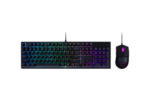 סט מקלדת ועכבר גיימינג חוטי CoolerMaster MS110