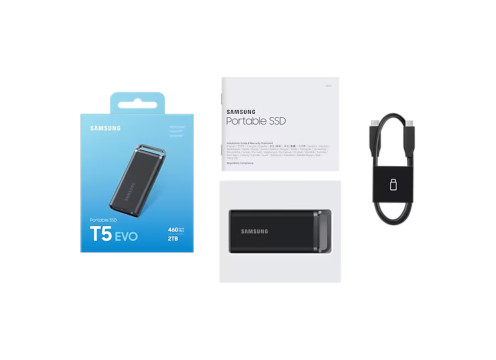 כונן SSD נייד Samsung T5 EVO 2.0TB USB3.2