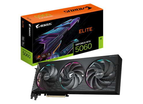 Gigabyte AORUS GeForce RTX 5060 ELITE 8G GV-N5060AORUS E-8GD