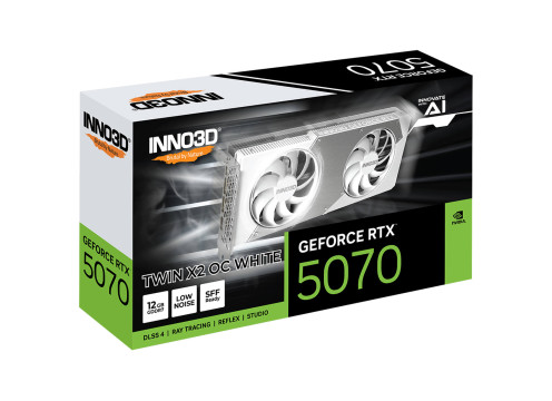 Inno3D GeForce RTX 5070 TWIN X2 OC WHITE 12GB
