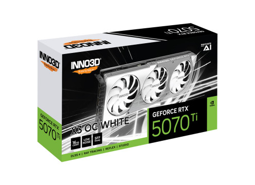 Inno3D GeForce RTX 5070 Ti X3 OC WHITE
