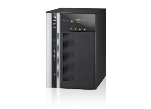 Thecus Large business 6-bay Mini-tower Advanced NAS with optional 10Gb Lan
