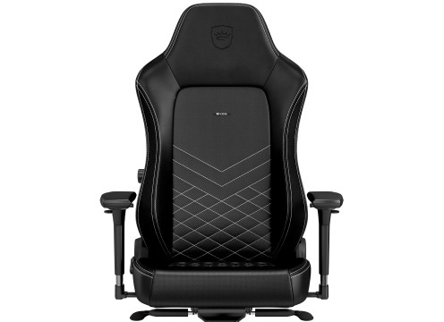 כיסא גיימינג ומנהלים Noblechairs HERO שחור/לבן פלטינום
